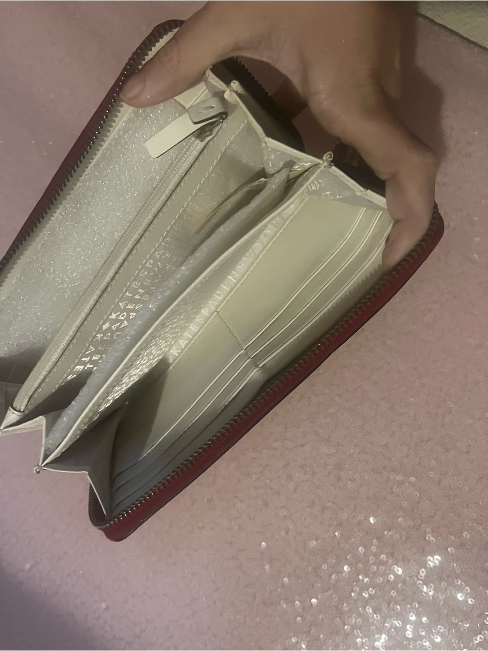 Kate Spade Red wallet - Picture 6 of 7